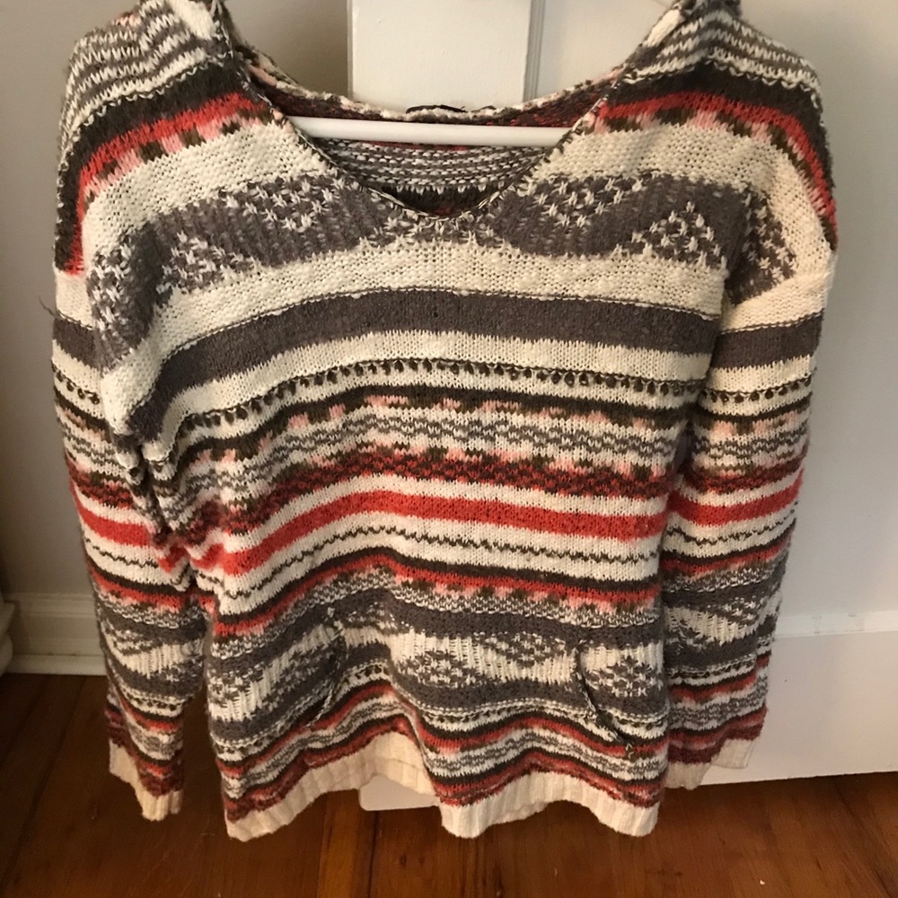Hooded sweater